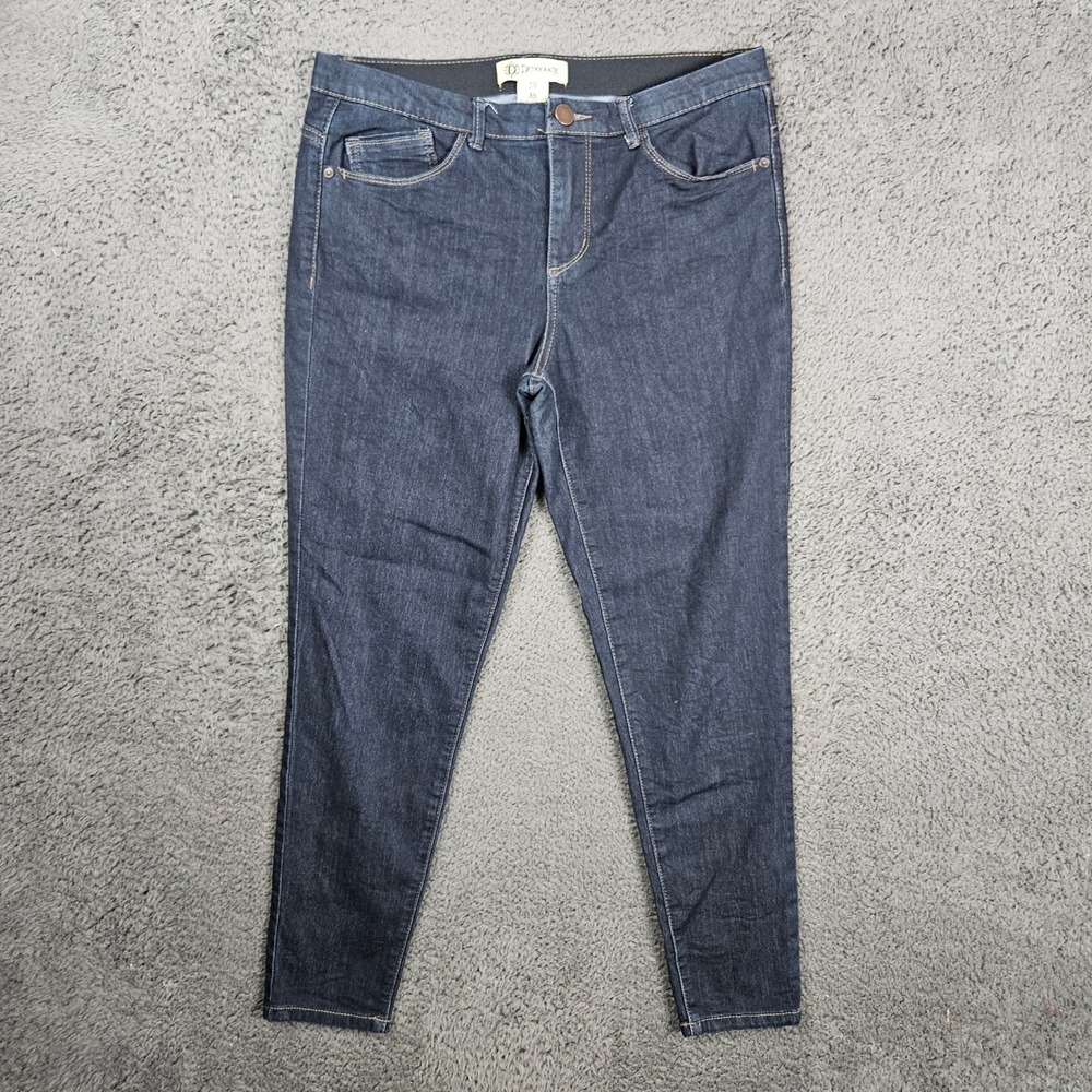 DEMOCRACY Womens Jeans Size 10 Dark Wash Ab Technology‎ Skinny Fit